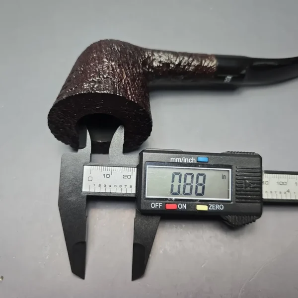 Ben Wade (Peter Wilson) XL Sandblasted Dublin Estate Briar Pipe, Unsmoked - Image 13