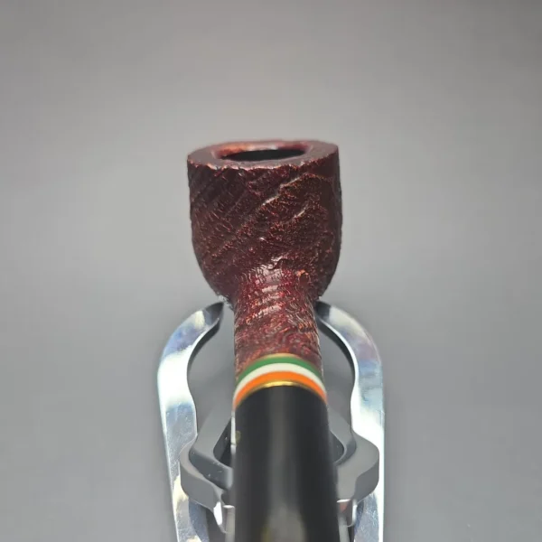 Peterson 2026 St Patrick's Day 606 Sandblasted Pot Briar Pipe, New - Image 6