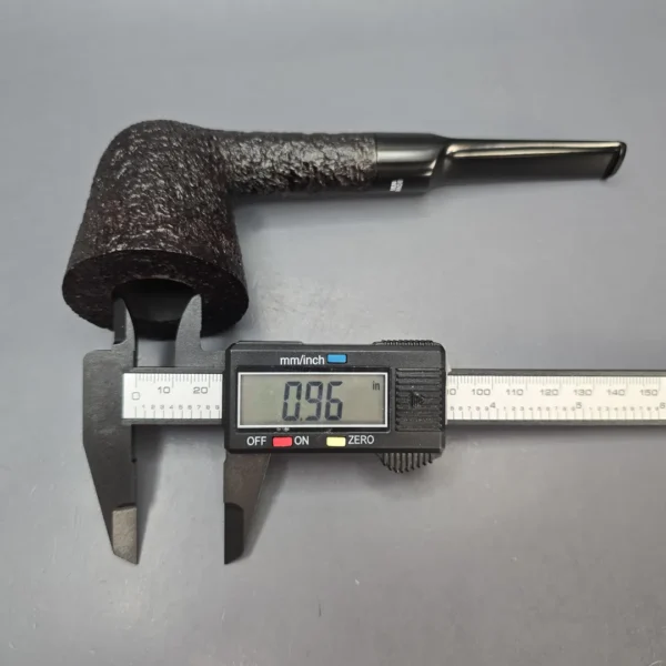 Ben Wade (Peter Wilson) Magnum Sandblasted Dublin Estate Briar Pipe, Unsmoked - Image 14
