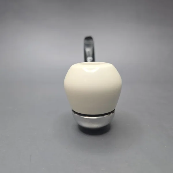 Falcon Bent Dental w/ MBSD Meerschaum Apple Block Meerschaum Bowl Pipe, New - Image 3