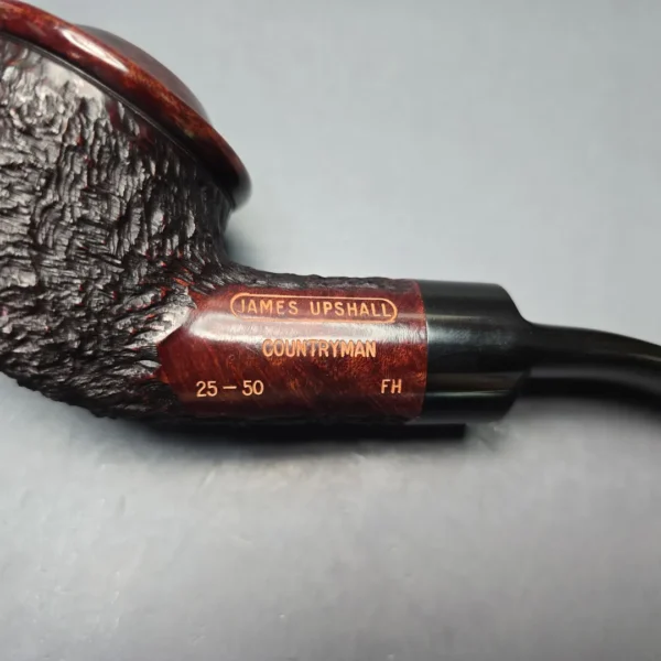 James Upshall Limited Edition Countryman Rhodesian Estate Briar Pipe, Unsmoked - Image 10
