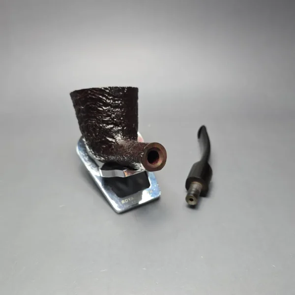 Ben Wade (Peter Wilson) XL Sandblasted Dublin Estate Briar Pipe, Unsmoked - Image 14