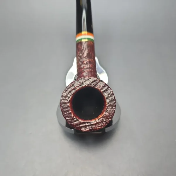Peterson 2026 St Patrick's Day 606 Sandblasted Pot Briar Pipe, New - Image 7