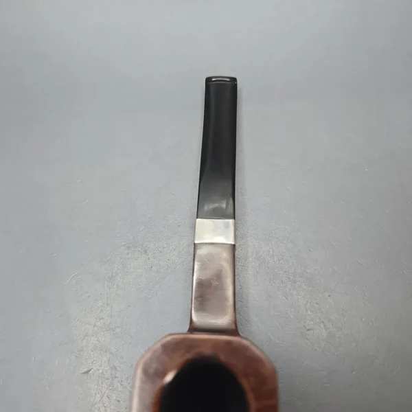 Ferndown Reo 3 Star Smooth Panel w/ Silver Estate Briar Pipe, English Estates - Image 9
