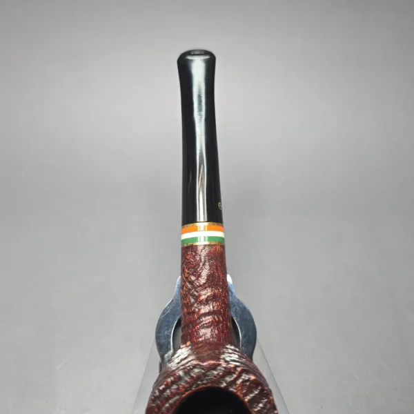 Peterson 2026 St Patrick's Day 606 Sandblasted Pot Briar Pipe, New - Image 8