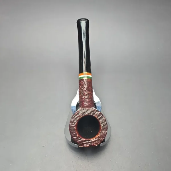Peterson 2026 St Patrick's Day 606 Sandblasted Pot Briar Pipe, New - Image 9