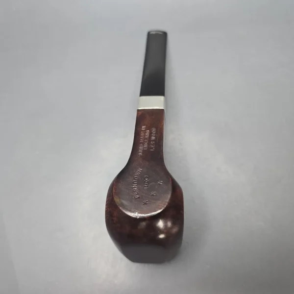 Ferndown Reo 3 Star Smooth Panel w/ Silver Estate Briar Pipe, English Estates - Image 11