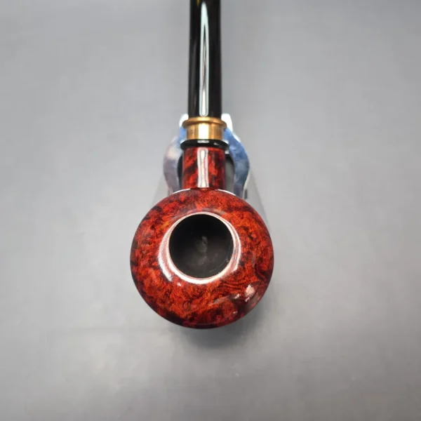 4th Generation (by Chacom) Smooth Churchwarden with Brass (Unsmoked Estate) - Image 8