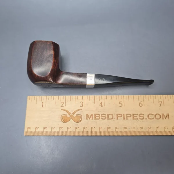 Ferndown Reo 3 Star Smooth Panel w/ Silver Estate Briar Pipe, English Estates - Image 13