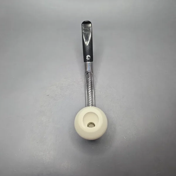 Falcon Bent Dental w/ MBSD Meerschaum Apple Block Meerschaum Bowl Pipe, New - Image 9