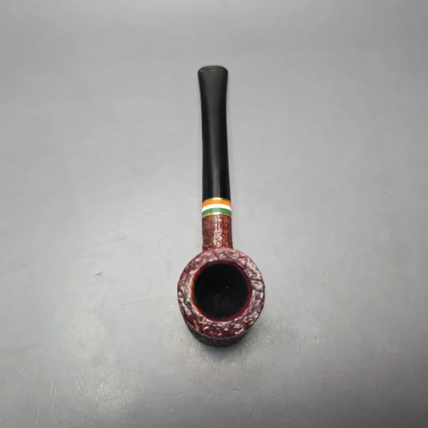 Peterson 2026 St Patrick's Day 701 Sandblasted Poker Briar Pipe, New - Image 7