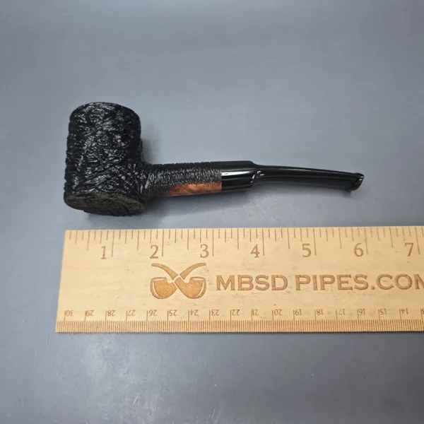 Savinelli 150th Anniversary Capri Root Briar 310 KS Rusticated Poker Briar Pipe, New - Image 12