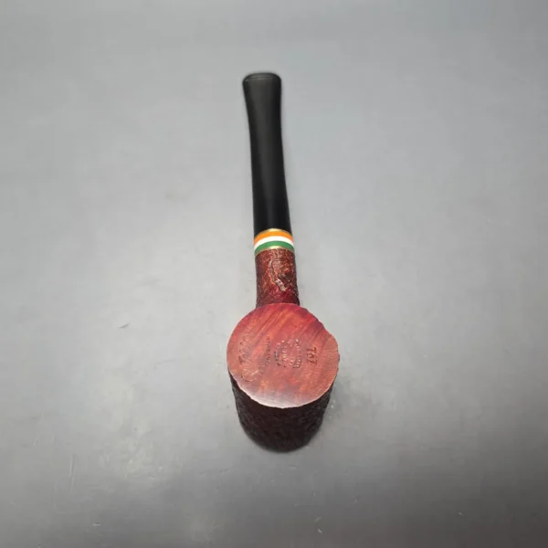 Peterson 2026 St Patrick's Day 701 Sandblasted Poker Briar Pipe, New - Image 10