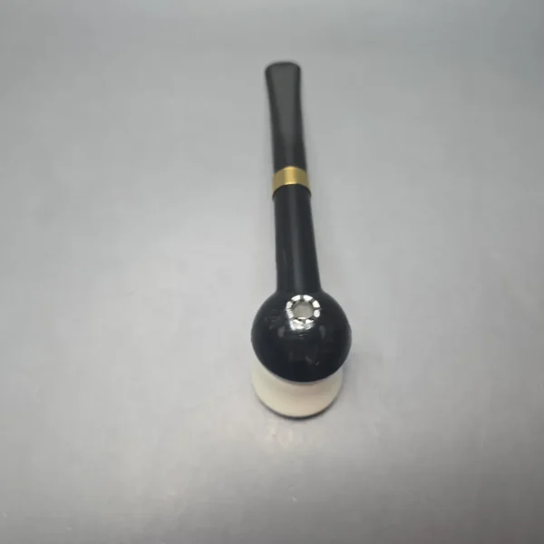 Falcon International w/ MBSD Meerschaum Dublin Block Meerschaum Bowl Pipe, New, 6mm - Image 8