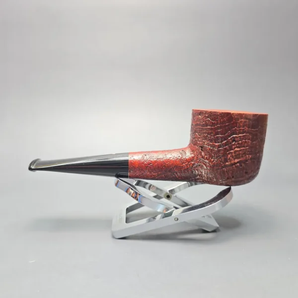 Graziano Tendi Patially Sandblasted Pot Handmade Briar Pipe, New - Image 4