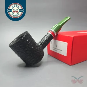 Savinelli 2025 Saint Nicholas 311 KS Rusticated Poker Estate Briar Pipe, Unsmoked, 6mm