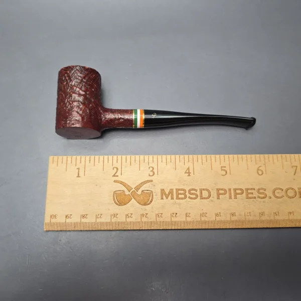 Peterson 2026 St Patrick's Day 701 Sandblasted Poker Briar Pipe, New - Image 12