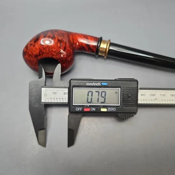4th Generation (by Chacom) Smooth Churchwarden with Brass (Unsmoked Estate) - Image 14