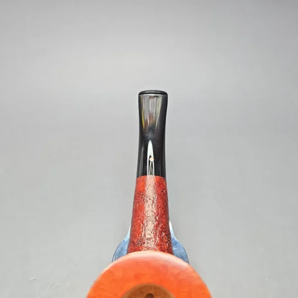 Graziano Tendi Patially Sandblasted Pot Handmade Briar Pipe, New - Image 7