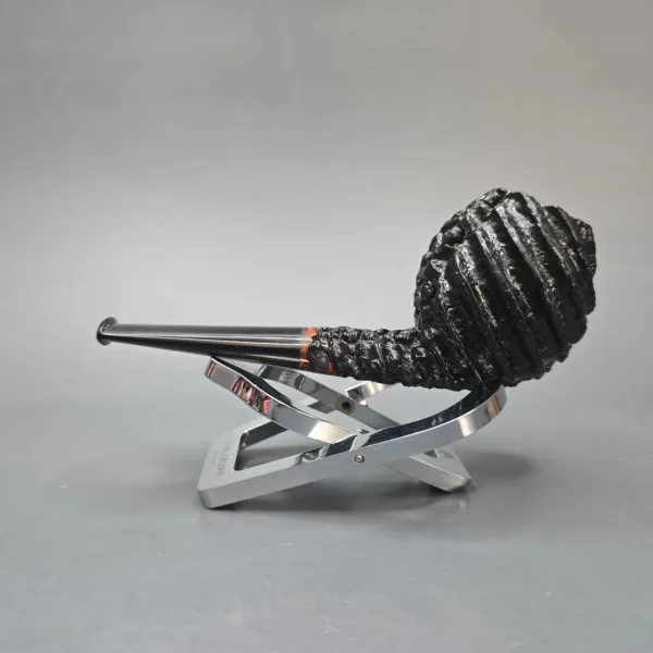 Tom Eltang Rusticated Devil Anse Estate Briar Pipe, Danish Estates - Image 4