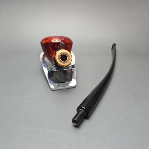 4th Generation (by Chacom) Smooth Churchwarden with Brass (Unsmoked Estate) - Image 15