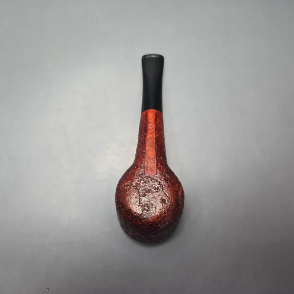 Graziano Tendi Patially Sandblasted Pot Handmade Briar Pipe, New - Image 9