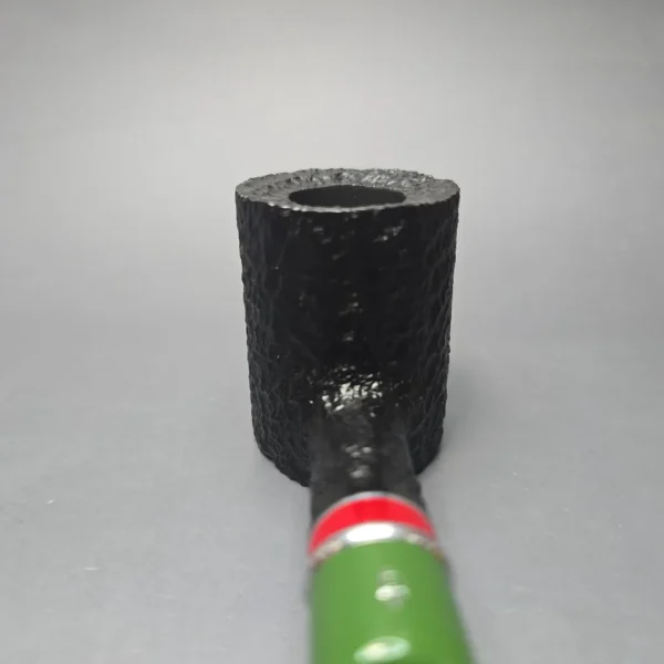 Savinelli 2025 Saint Nicholas 311 KS Rusticated Poker Estate Briar Pipe, Unsmoked, 6mm - Image 6