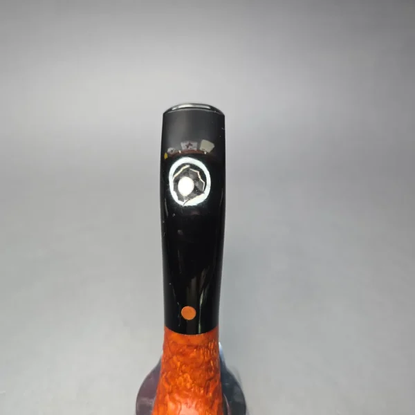 Calibano (Mastro de Paja) 119 C4 Sandblasted Bent Billiard Estate Briar Pipe, Unsmoked - Image 8