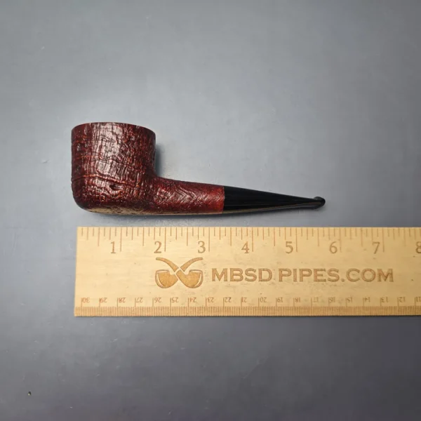 Graziano Tendi Patially Sandblasted Pot Handmade Briar Pipe, New - Image 11