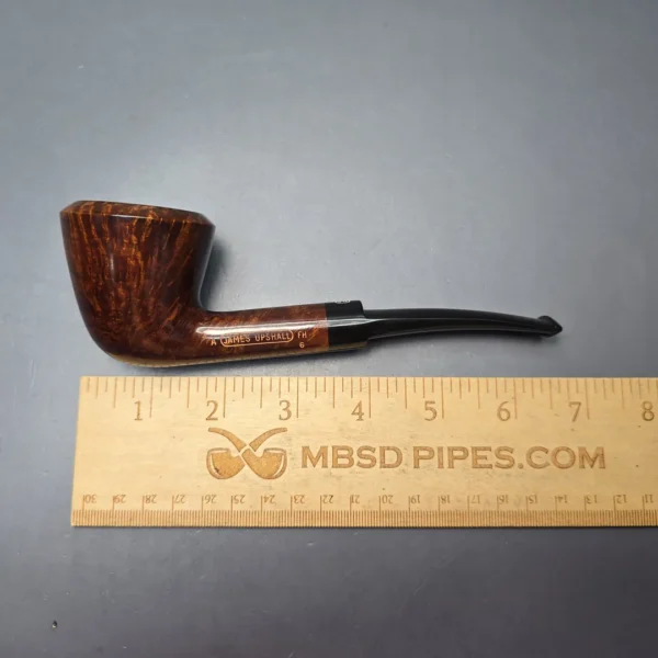 James Upshall A Grade Group 6 Smooth Dublin Estate Briar Pipe, Unsmoked - Image 12
