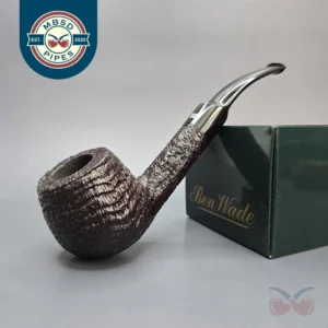 Ben Wade (Peter Wilson) Magnum Sandblasted Diplomat Estate Briar Pipe, Unsmoked