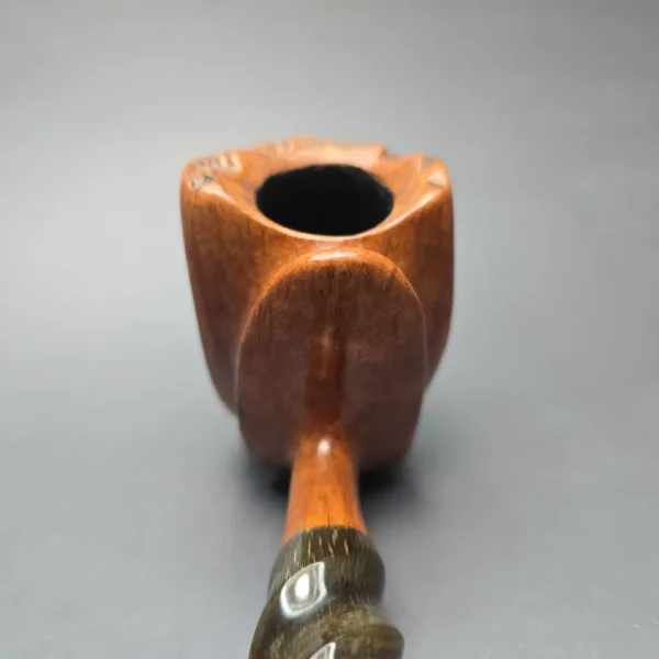 Preben Holm Hand Cut Magnum Smooth Freehand with Horn (Estate) - Image 6