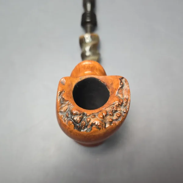 Preben Holm Hand Cut Magnum Smooth Freehand with Horn (Estate) - Image 7