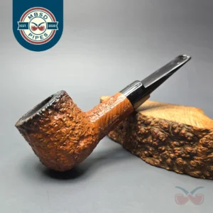 Caminetto (c.1968-75) Business 108 Rusticated Pot Estate Briar Pipe, Italian Estates