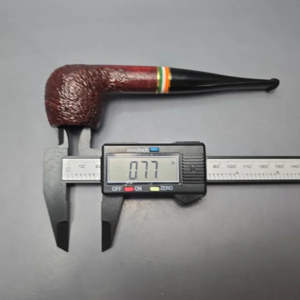 Peterson 2026 St Patrick's Day 87 Sandblasted Apple, Briar Pipe, New - Image 14