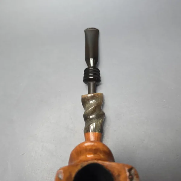 Preben Holm Hand Cut Magnum Smooth Freehand with Horn (Estate) - Image 8
