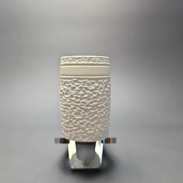 MBSD Meerschaum Deluxe Rusticated "Whittler" Poker with Briar-Mortise (New) - Image 4