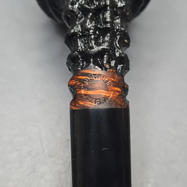 Tom Eltang Rusticated Devil Anse Estate Briar Pipe, Danish Estates - Image 10
