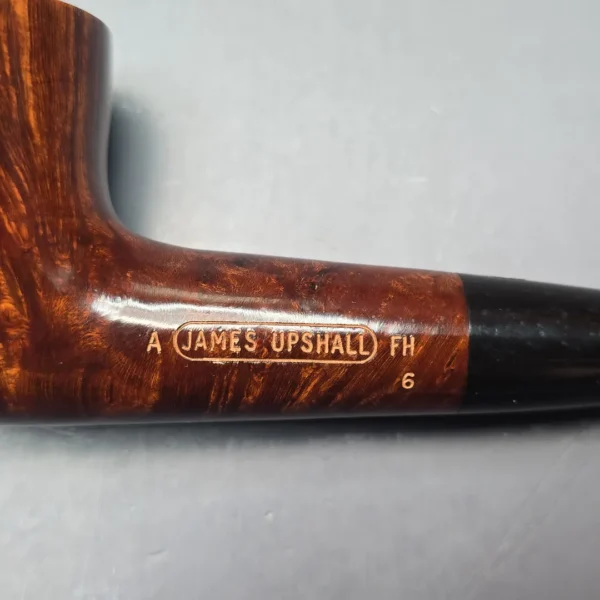 James Upshall A Grade Group 6 Smooth "Huntsman" Zulu Estate Briar Pipe, Unsmoked - Image 10