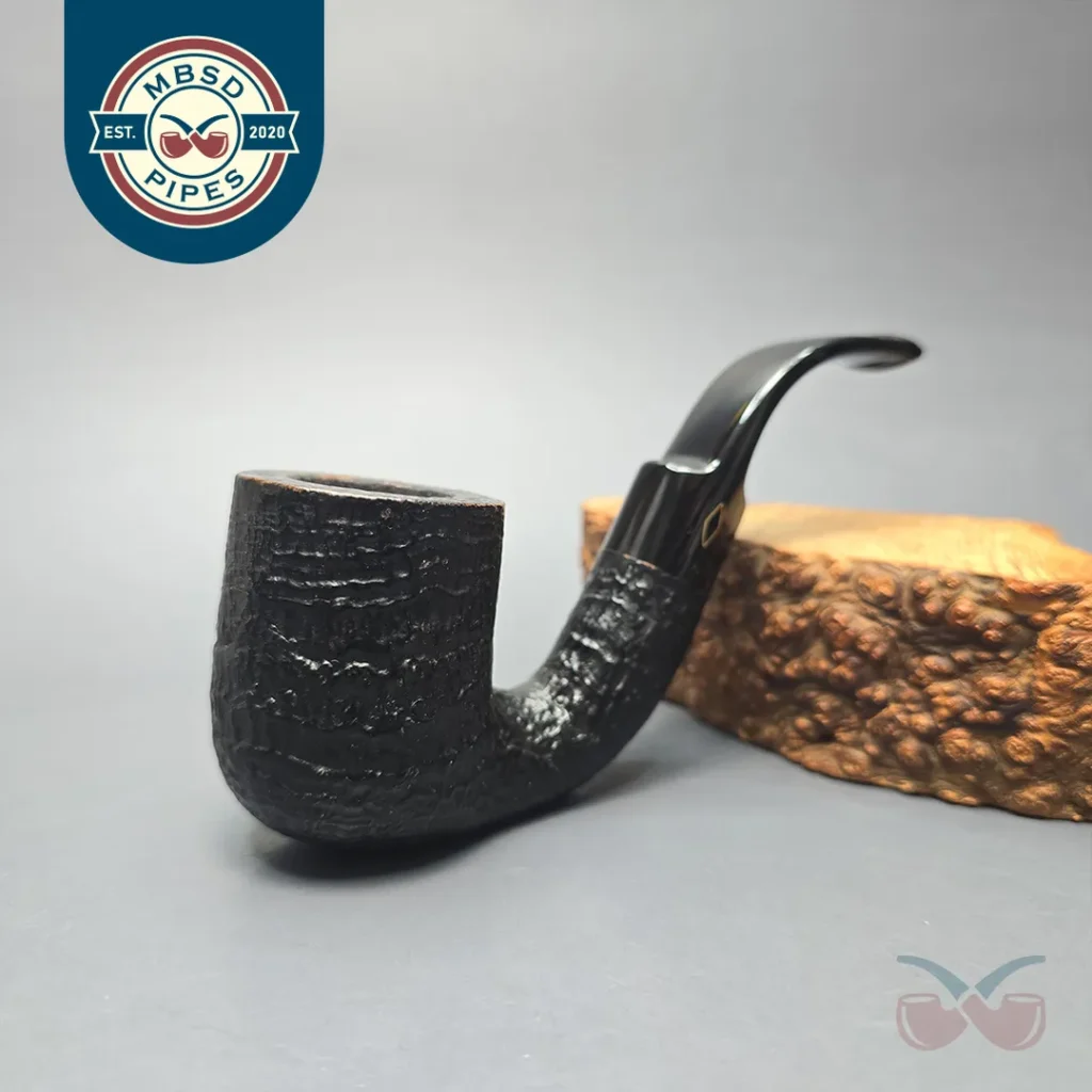 Brebbia Stand Up 2863 Sandblasted Bent Billiard Sitter (Estate)