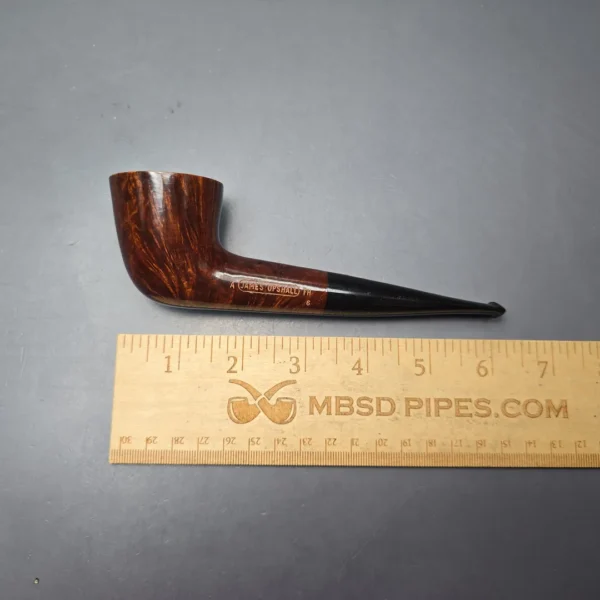 James Upshall A Grade Group 6 Smooth "Huntsman" Zulu Estate Briar Pipe, Unsmoked - Image 12