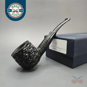 Savinelli 150th Anniversary Capri Root Briar 121 KS Rusticated Pot Briar Pipe, New