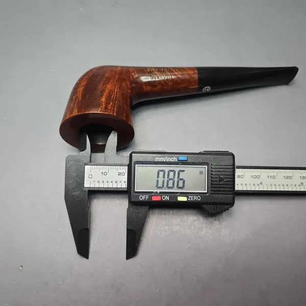 James Upshall A Grade Group 6 Smooth "Huntsman" Zulu Estate Briar Pipe, Unsmoked - Image 13