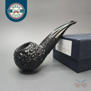 Savinelli 150th Anniversary Capri Root Briar 320 KS Rusticated Author Briar Pipe, New