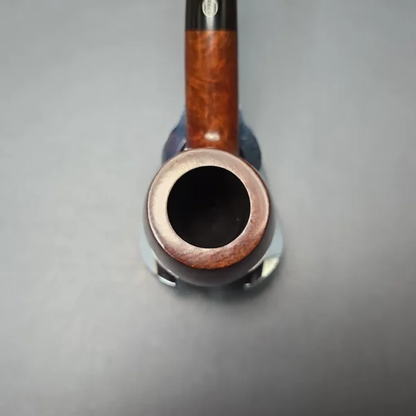 James Upshall A Grade Group 6 Smooth "Large Semi-Bent" Billiard Estate Briar Pipe, Unsmoked - Image 6