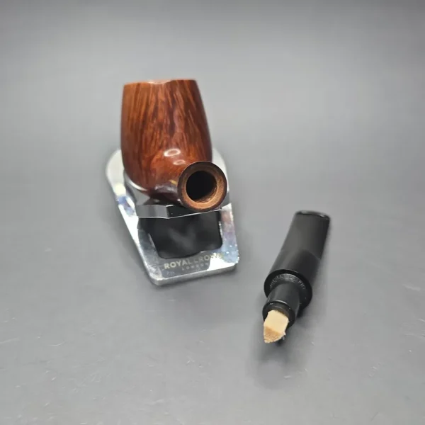 Savinelli Erica Fiamma 144 KS Smooth Brandy Estate Briar Pipe, Italian Estates - Image 17