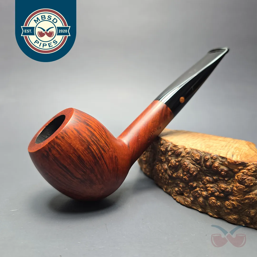 Calibano (Mastro de Paja) 105 C2 Smooth Apple Estate Briar Pipe, Unsmoked