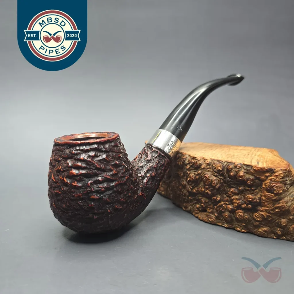 Peterson (2000) Donegal Rocky 68 Rusticated Brandy with Silver (Estate)