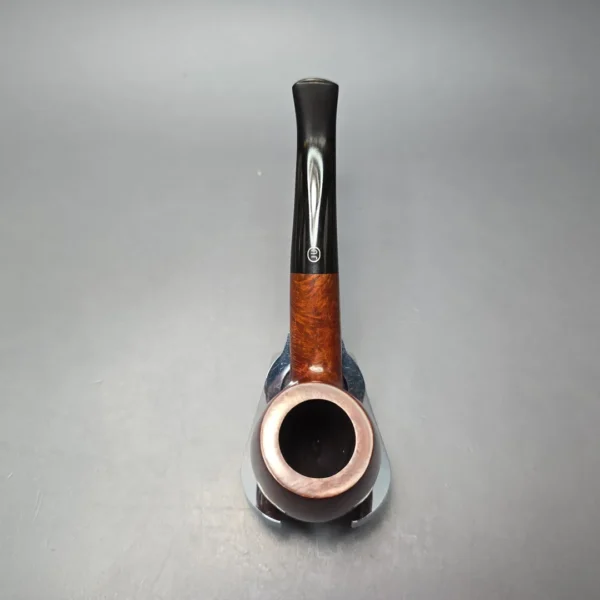James Upshall A Grade Group 6 Smooth "Large Semi-Bent" Billiard Estate Briar Pipe, Unsmoked - Image 8