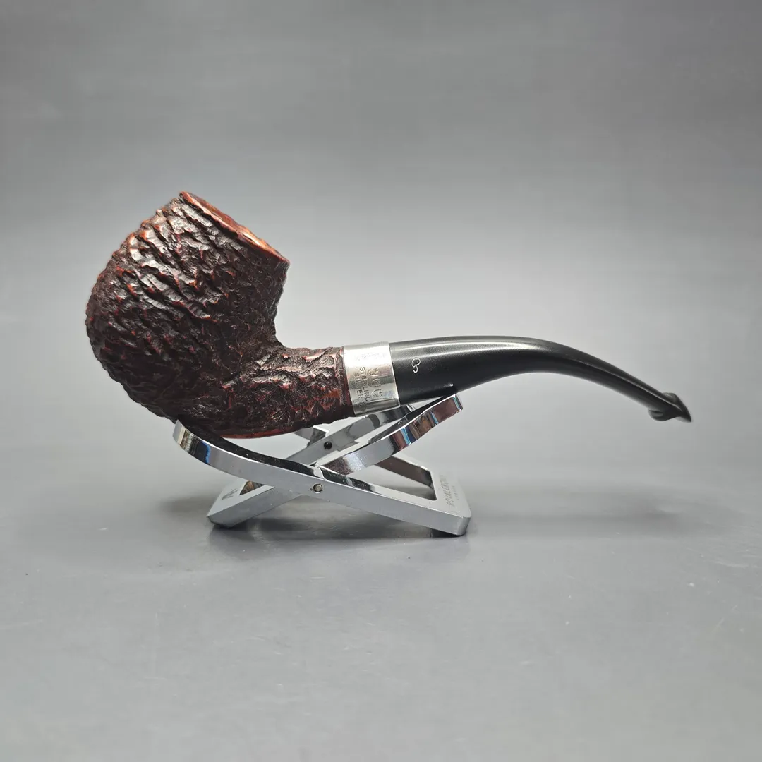 Peterson (2000) Donegal Rocky 68 Rusticated Brandy with Silver (Estate) - Image 2